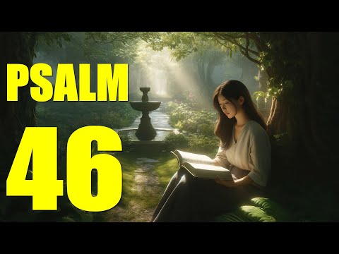 Psalm 46 Reading: God is Our Refuge and Strength (With words - KJV)