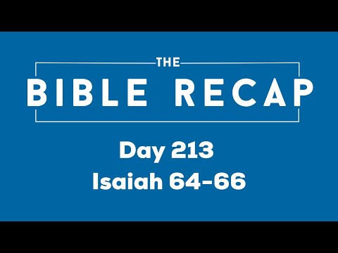 Day 213 (Isaiah 64-66)