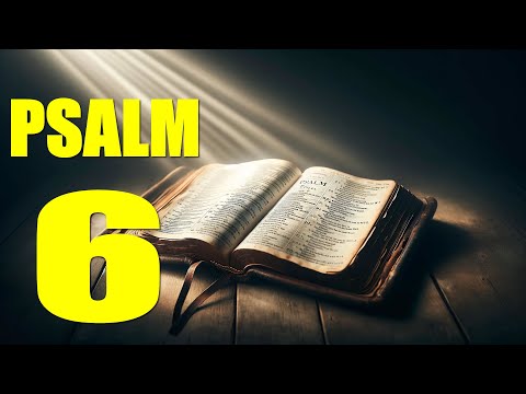 Psalm 6 Reading: Seeking Comfort in Times of Distress (With words - KJV)