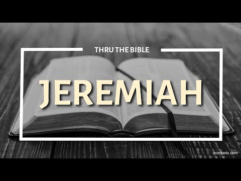 Jeremiah 1 ● A life known and called by God