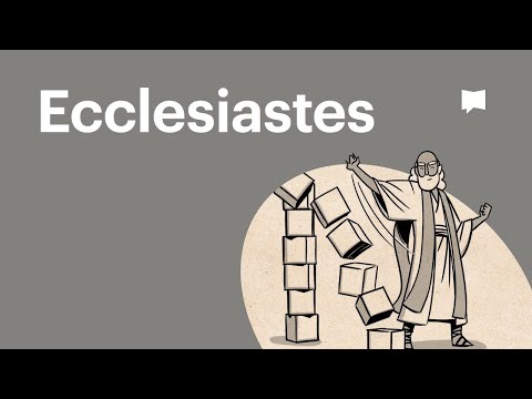 Book of Ecclesiastes Summary: A Complete Animated Overview