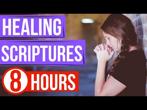 Healing Scriptures (Bible verses for sleep with God&#039;s Word ON) Peaceful Scriptures