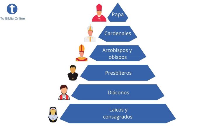 Jerarquía de la Iglesia católica - Organigrama Cristiano